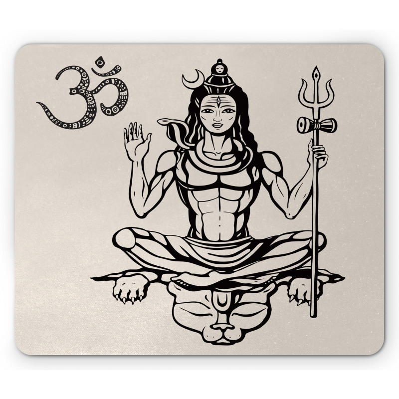 South Asian Figure Mouse Pad