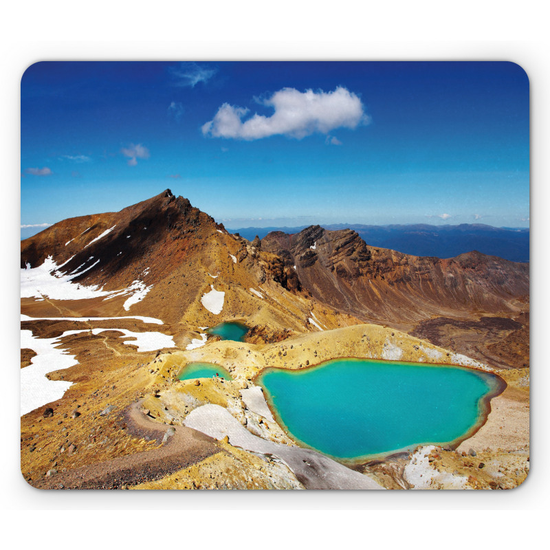 Emerald Lakes Photo Mouse Pad