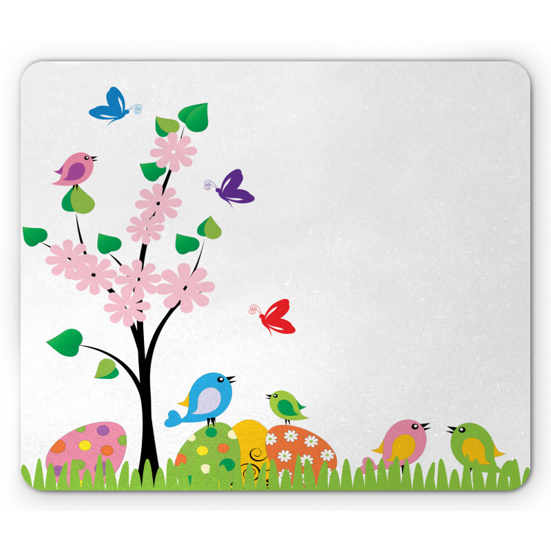 Spring Illustration Mouse Pad