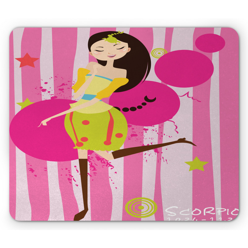 Birthday Girl Mouse Pad