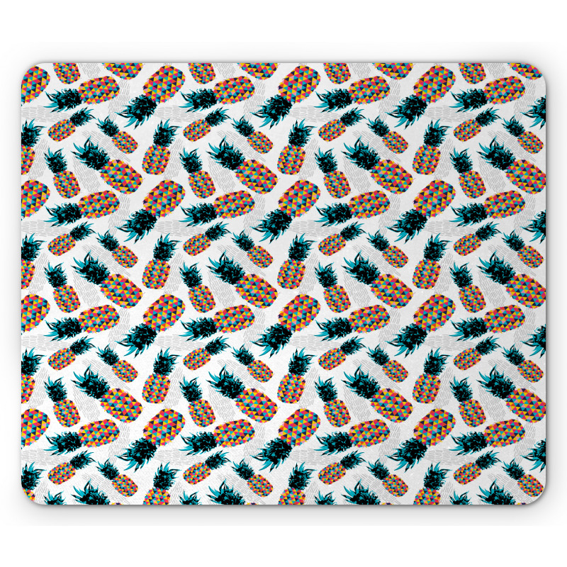 Hipster Pineapples Mouse Pad