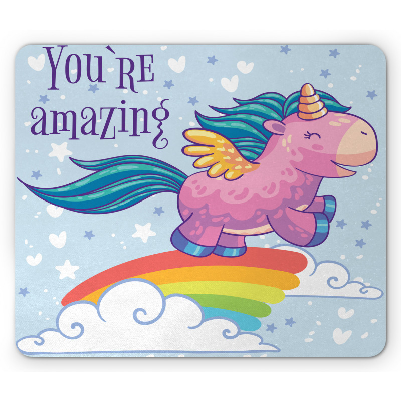 Pony in the Sky Mouse Pad