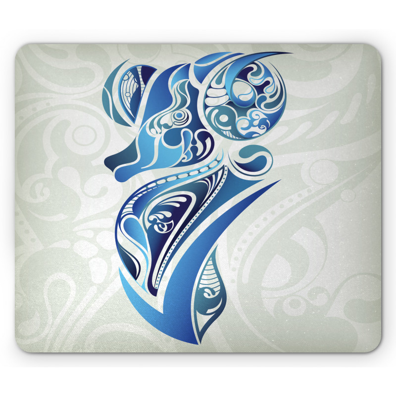 Blue Ram Mouse Pad