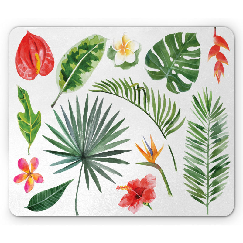 Lush Jungle Rainforest Mouse Pad