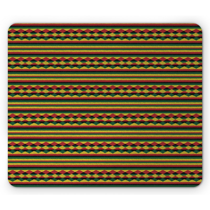 Colorful African Mouse Pad