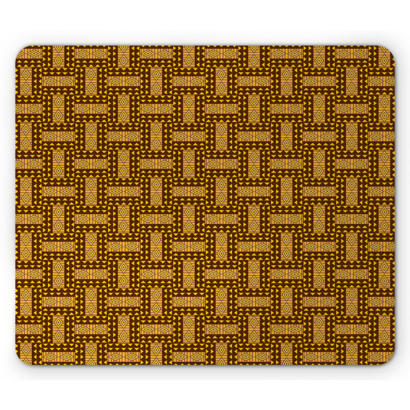 National Triangles Mouse Pad