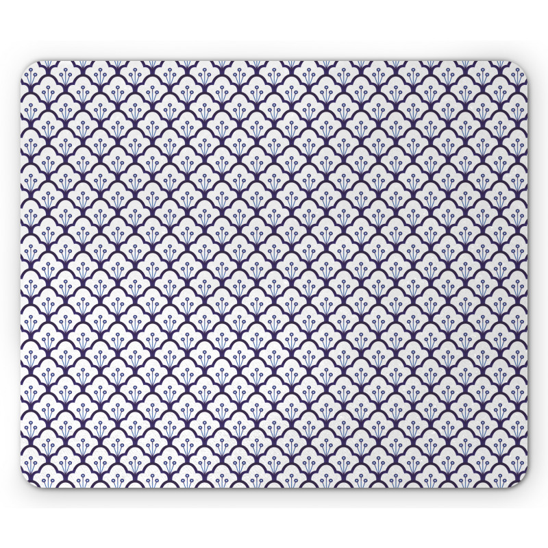 Delftware Scales Design Mouse Pad