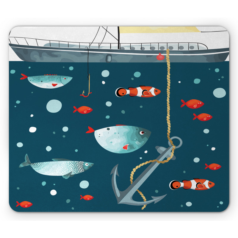 Exotic Subaquatic Animals Mouse Pad