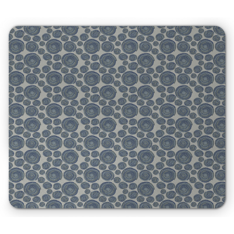 Spiral Dots Mouse Pad