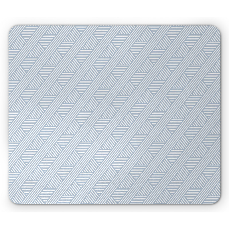 Diagonal Lines Pattern Mouse Pad