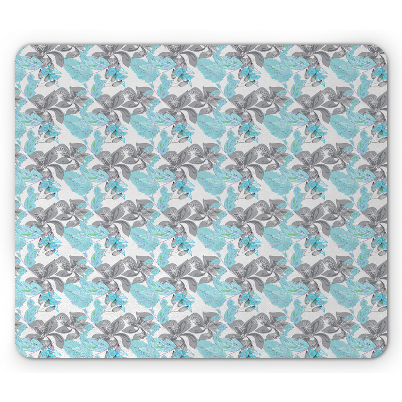 Flowers and Foliage Mouse Pad