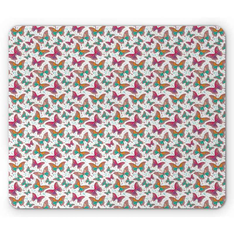 Colorful Wings Mouse Pad