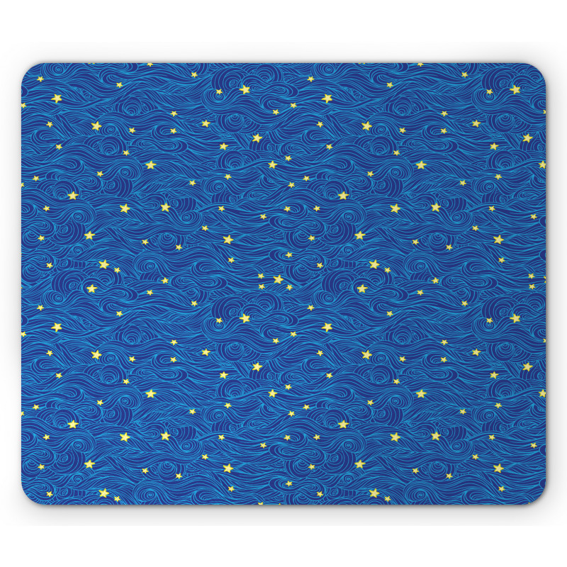 Abstract Galaxy Mouse Pad