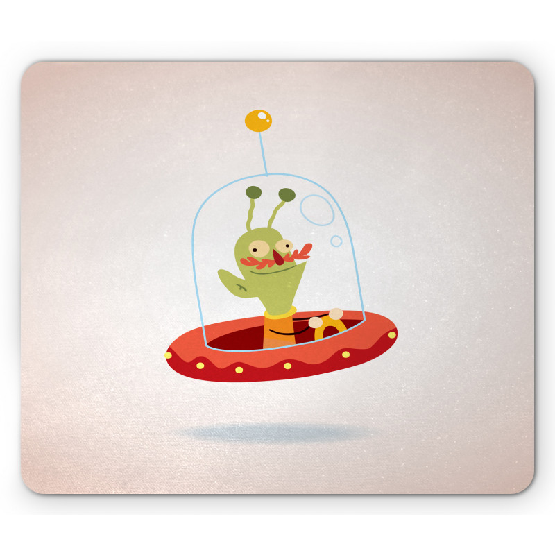 Alien Character Mouse Pad