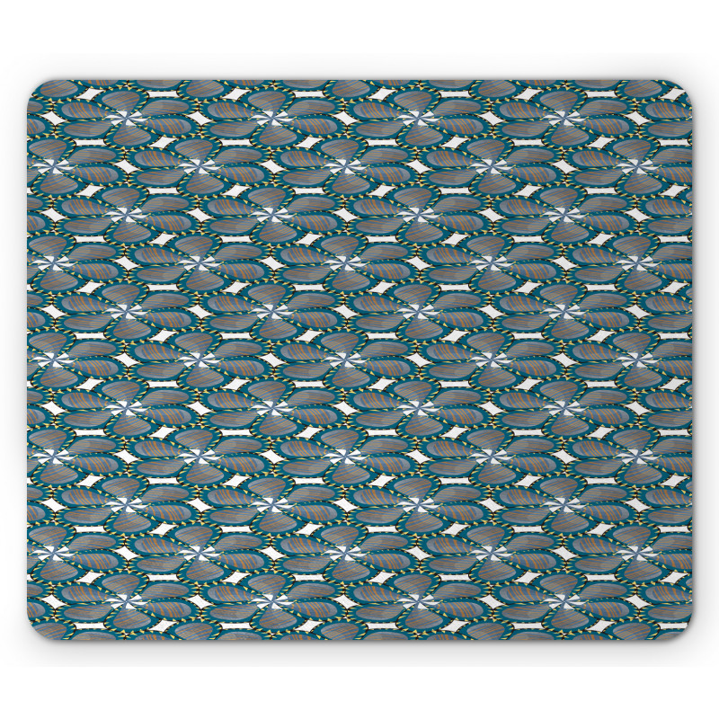 Spring Flower Petals Mouse Pad