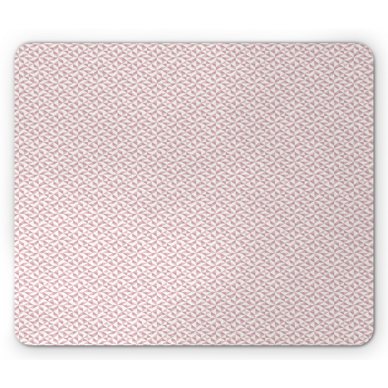 Soft Pinkish Motif Mouse Pad