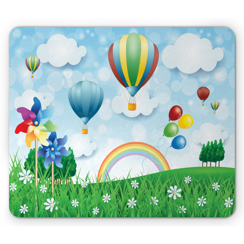 Spring Field Fantasy Mouse Pad