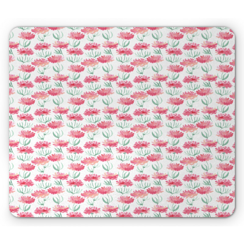 Fresh Blossoms Pastel Mouse Pad