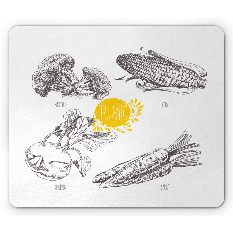 Organic Farm Mouse Pad