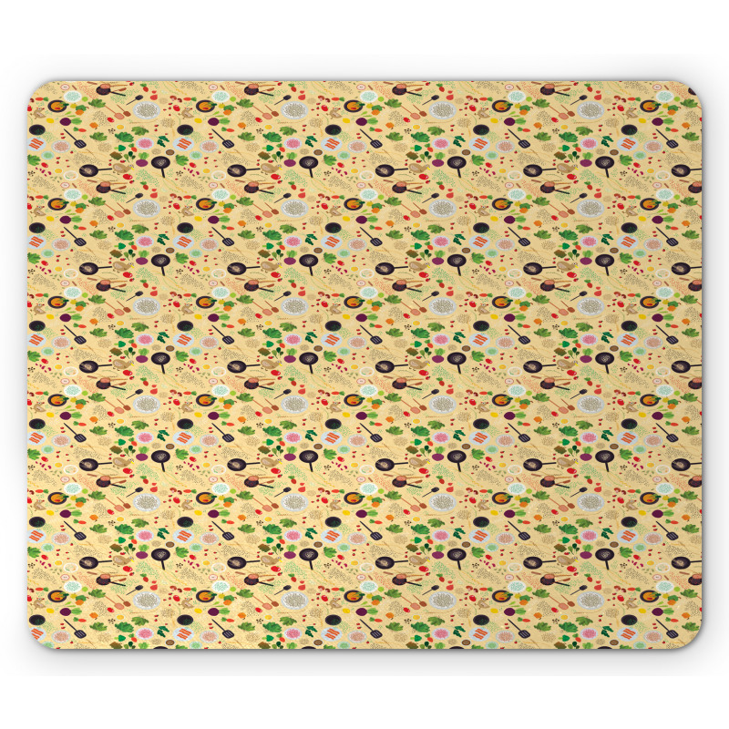 Gourmet Cooking Food Mouse Pad