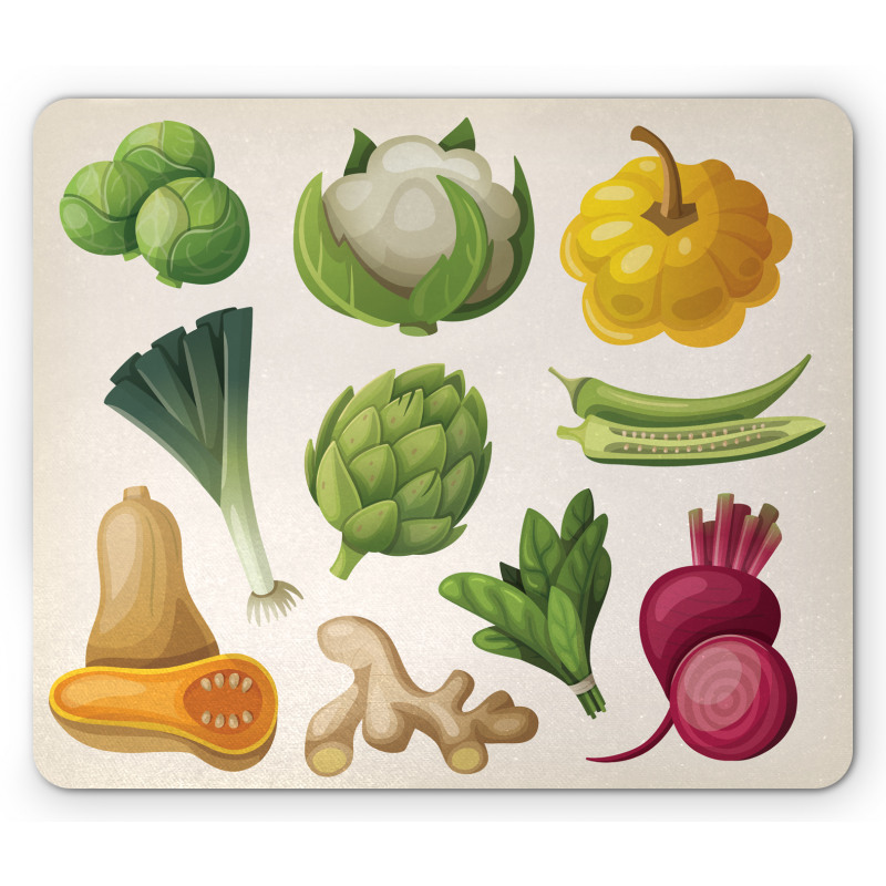 Exotic Fresh Food Mouse Pad