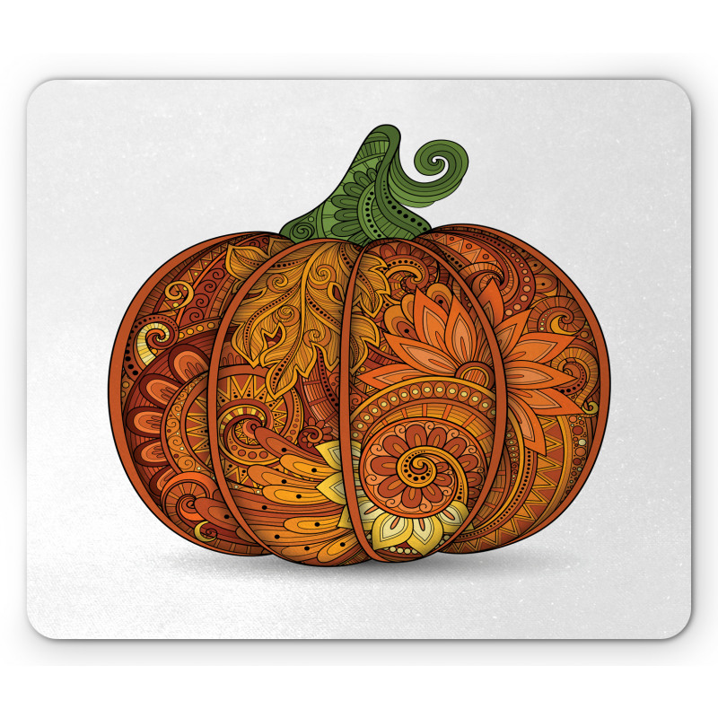 Style Pumpkin Mouse Pad