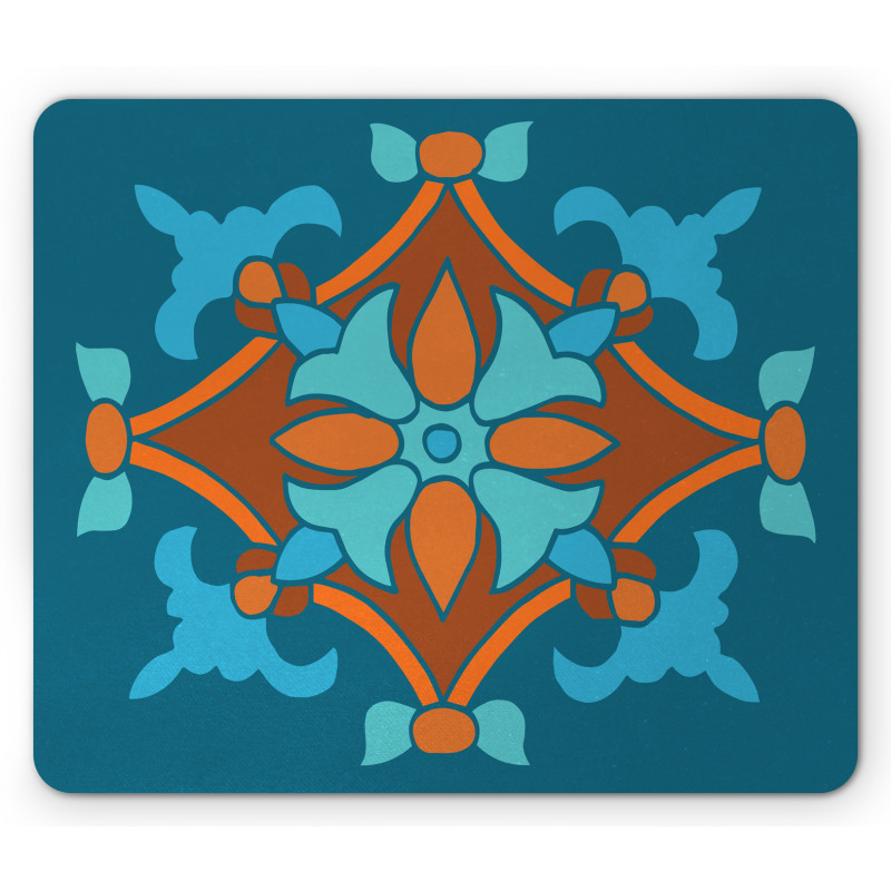 Folkloric Pattern Mouse Pad