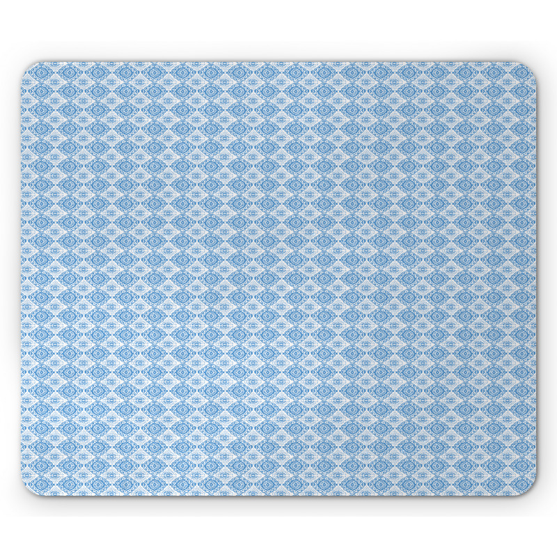 Floral Tile Mouse Pad