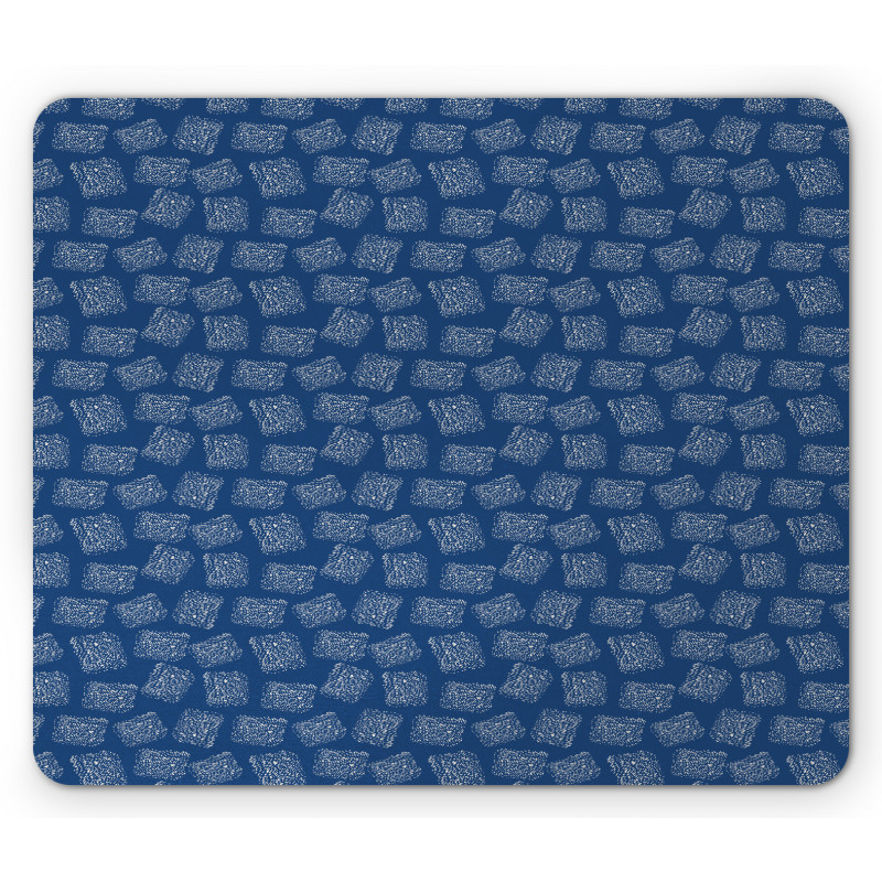 Spotted Squares Mouse Pad