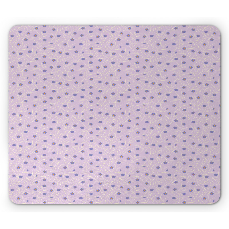 Flowery Spring Twigs Mouse Pad