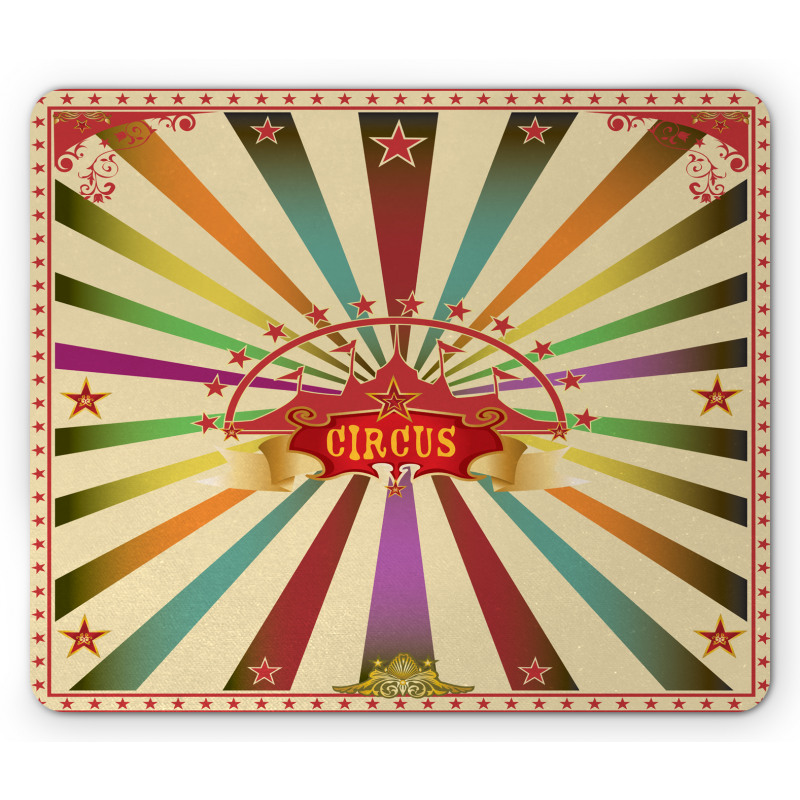 Invitation Vintage Tent Mouse Pad