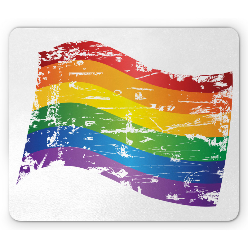 Gay Pride Flag Mouse Pad