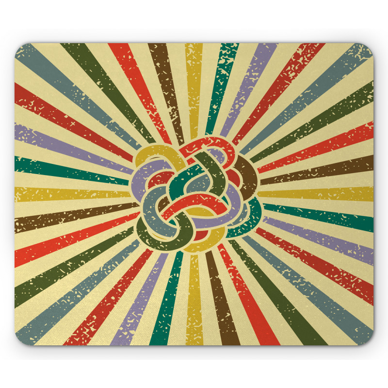 Sixties Design Mouse Pad