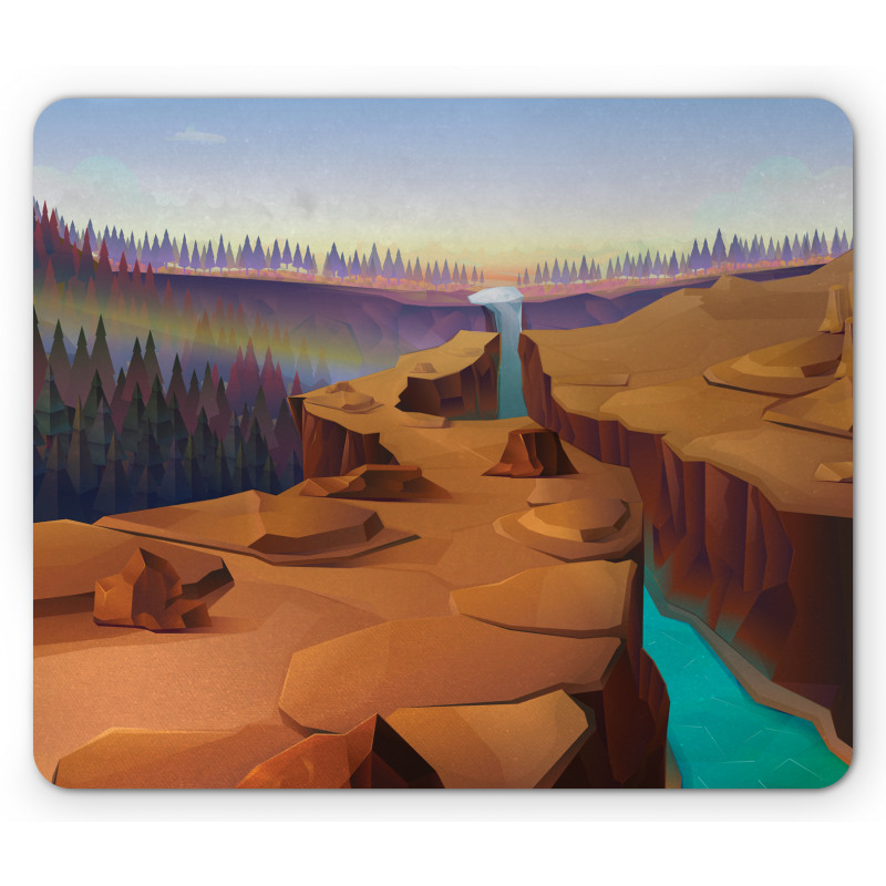 Cartoon Canyon Mouse Pad