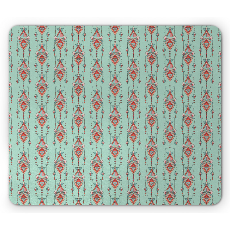 Pastel Traditional Mouse Pad