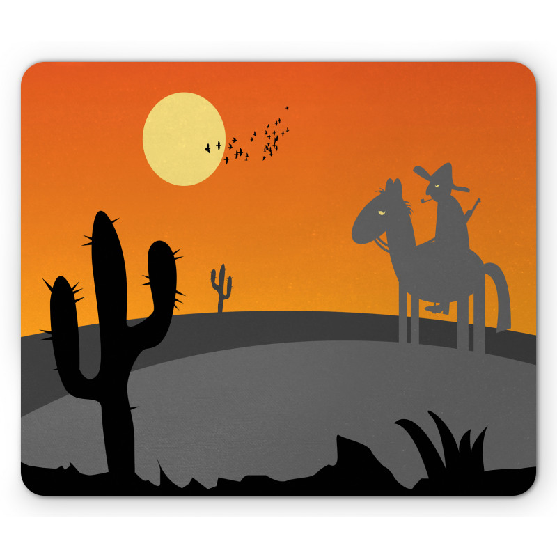 Hot Mexico Desert Mouse Pad