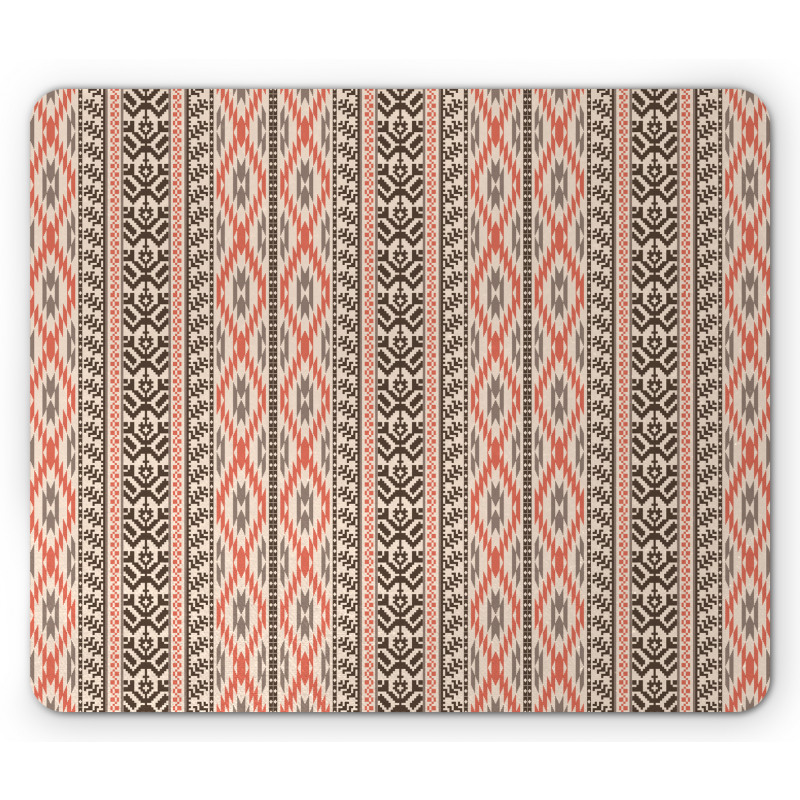 Native Art Borders Mouse Pad