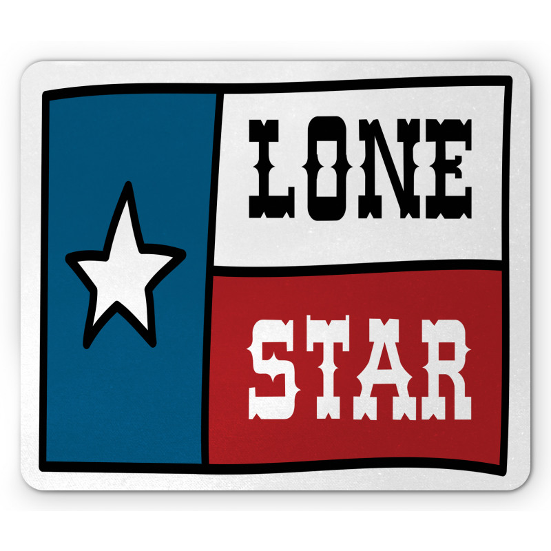 State Flag Design Mouse Pad