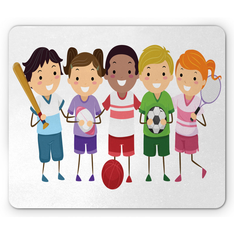 Children Soccer Mouse Pad