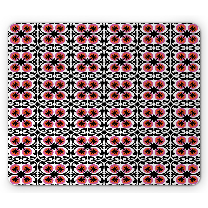 Oriental Suzani Pattern Mouse Pad