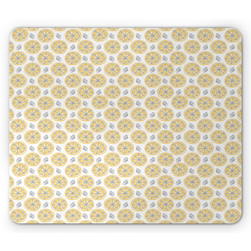 Thin Sliced Citruses Mouse Pad