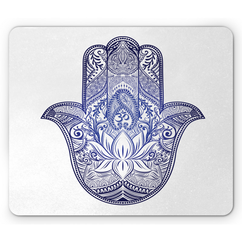 Paisleys Flowers Mouse Pad