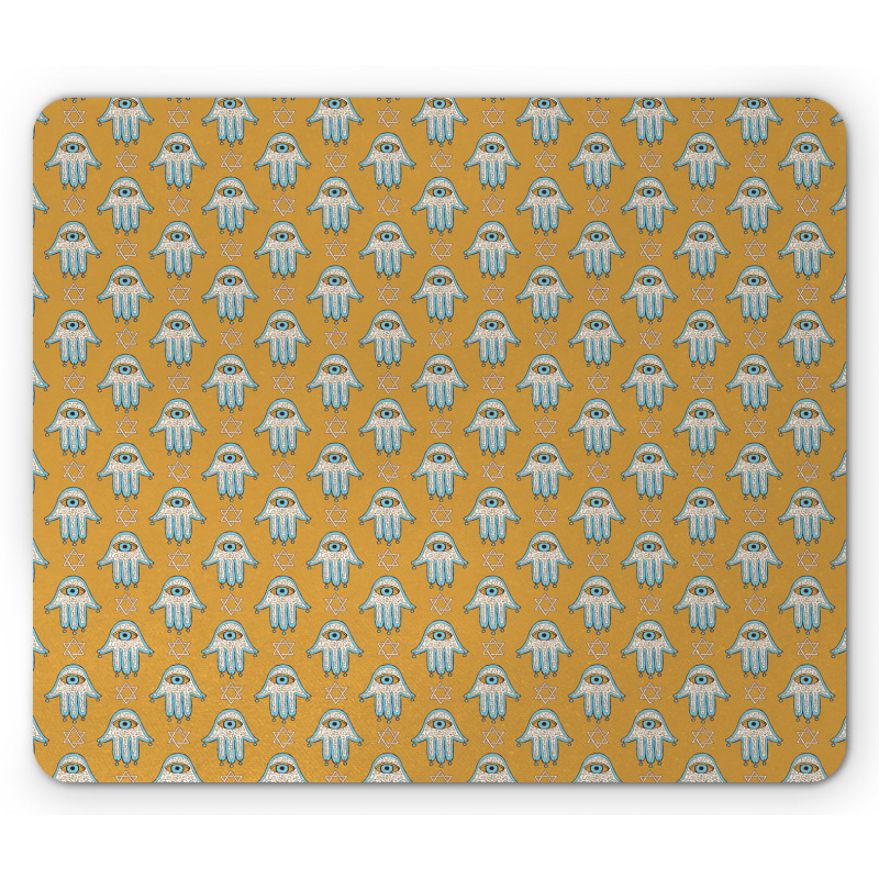 Sketch Persian Hand Motif Mouse Pad