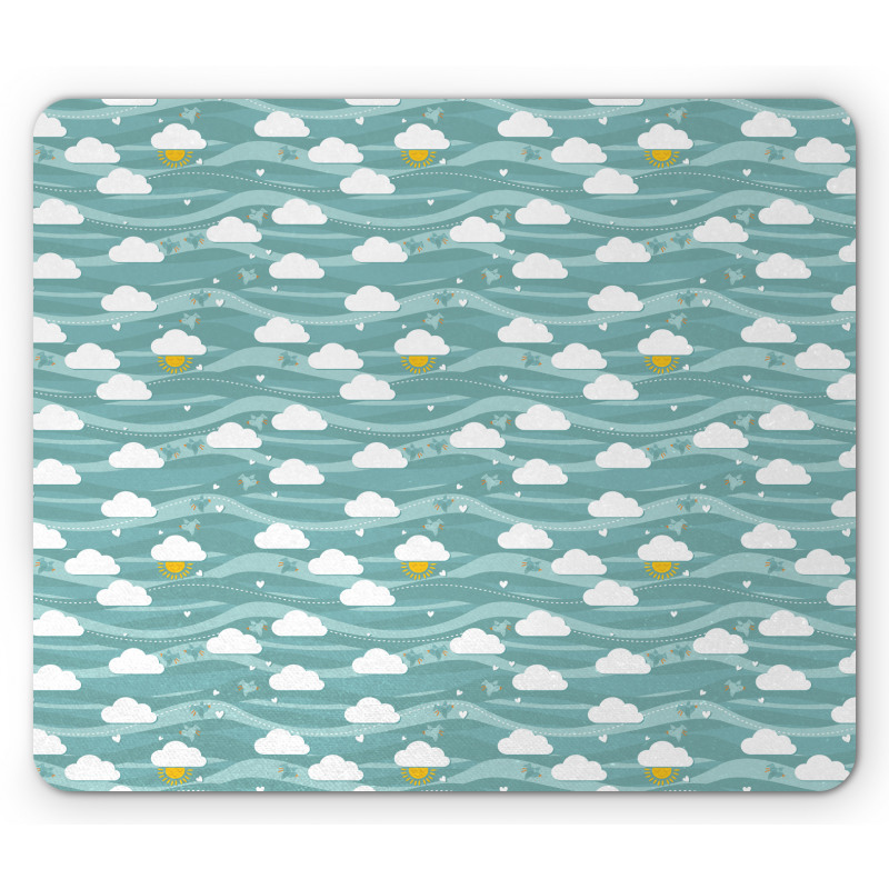 Summer Sky Mouse Pad