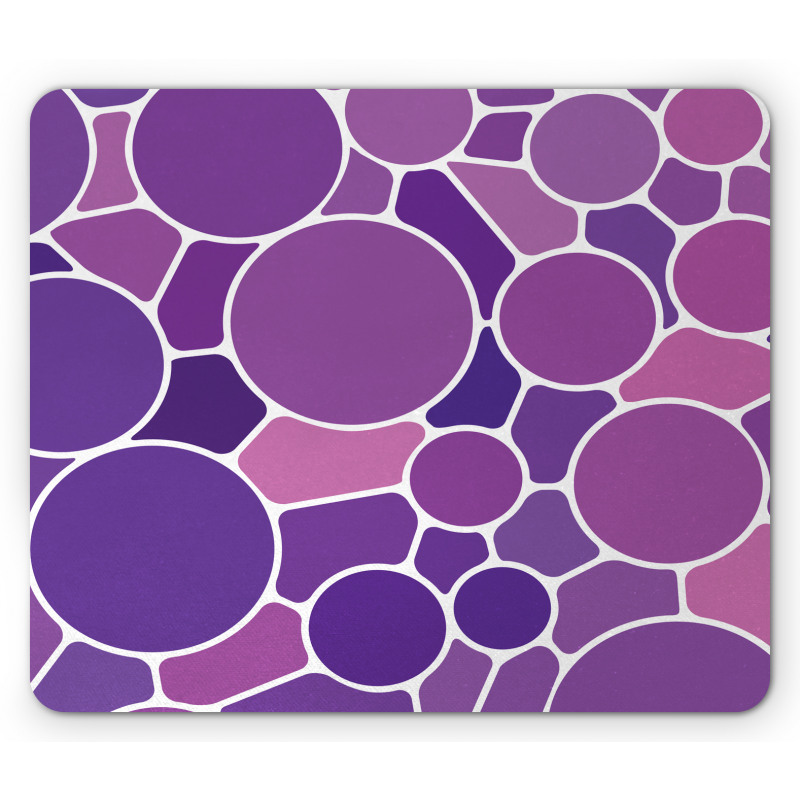 Retro Glass Motif Mouse Pad