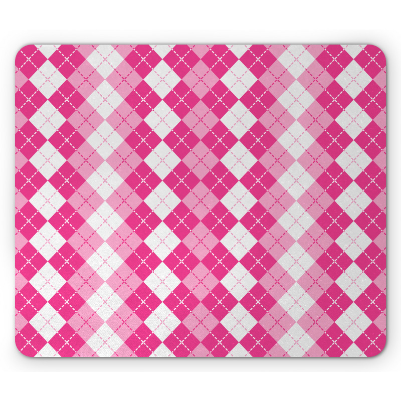 Traditional Argyle Mouse Pad