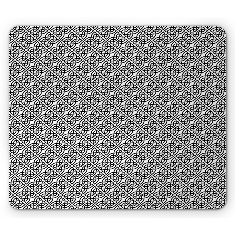 Trellis Pattern Image Mouse Pad