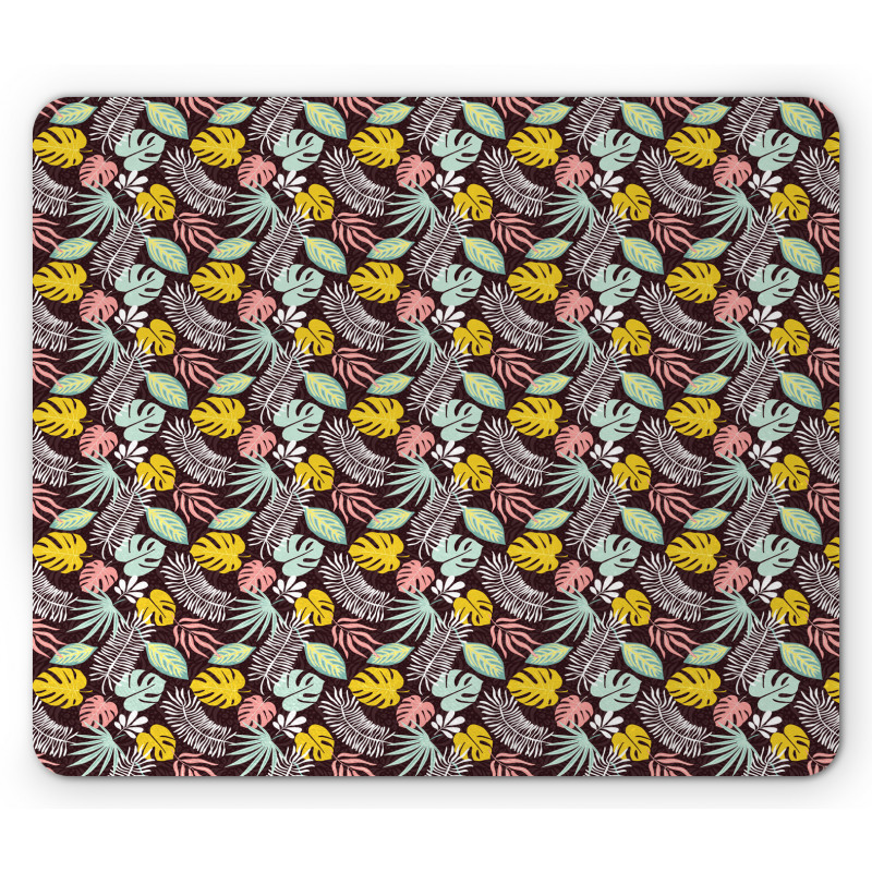 Nature Forest Leaves Mouse Pad