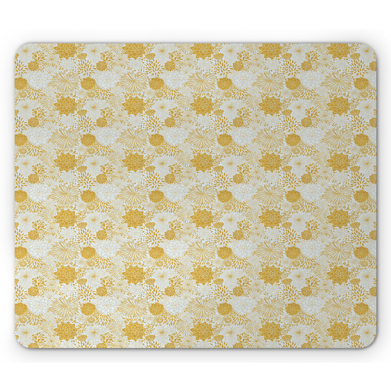 Chrysanthemum Growth Mouse Pad