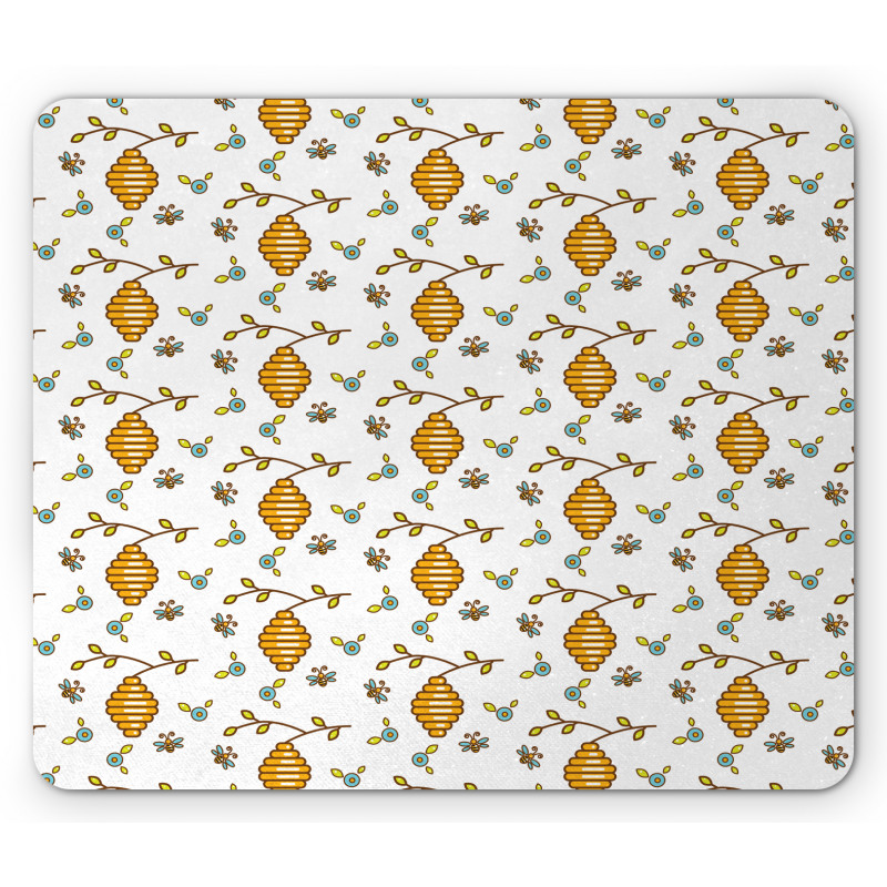 Graphic Vespiary Theme Mouse Pad